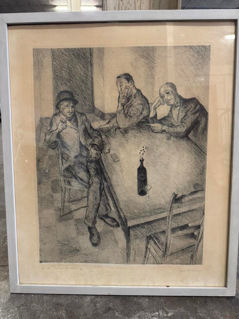Lithographie de Jean Donnay, Antiek en Kunst, Kunst | Tekeningen en Fotografie, Ophalen