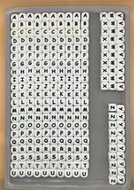 Perles alphabets en silicone x10, Hobby & Loisirs créatifs, Enlèvement, Neuf, Perle