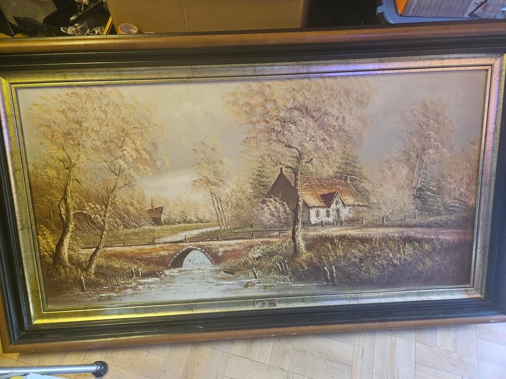 Schilderij rembrandt quidousse, Ophalen