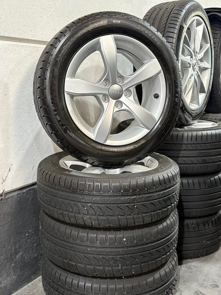 Kit hiver d’origine Audi sur jantes en 15P, Autos : Pièces & Accessoires, Pneus & Jantes, 15 pouces, Pneus hiver, Pneu(s), Enlèvement