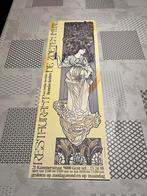 Vintage Poster restaurant De Zoeten Inval, Verzamelen, Deurposter of groter, Ophalen of Verzenden, Reclame, Rechthoekig Staand