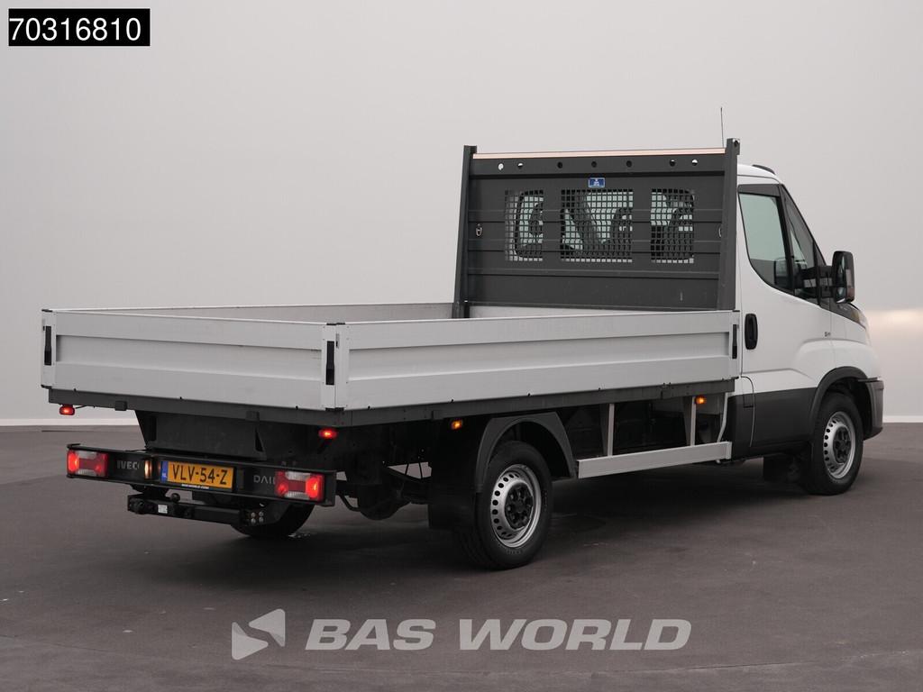Iveco Daily 35S16 Open Laadbak 3,5t Trekhaak 160PK Navi Airc, Auto's, Bestelwagens en Lichte vracht, Stof, Gebruikt, Euro 6, Wit