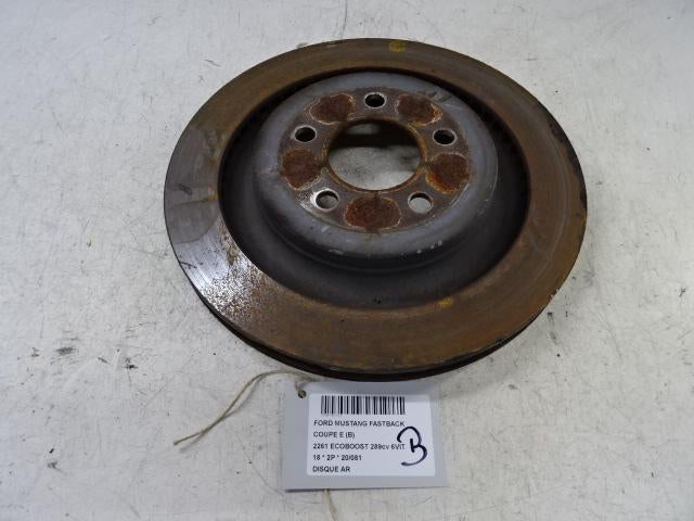 FREIN DISQUE ARRIÈRE Ford USA Mustang VI Fastback, Mevr. I. Hauben, Pièces américaines, Utilisé, Rue de l'Espoir 34 34
4030  GRIVEGNÉE, BE