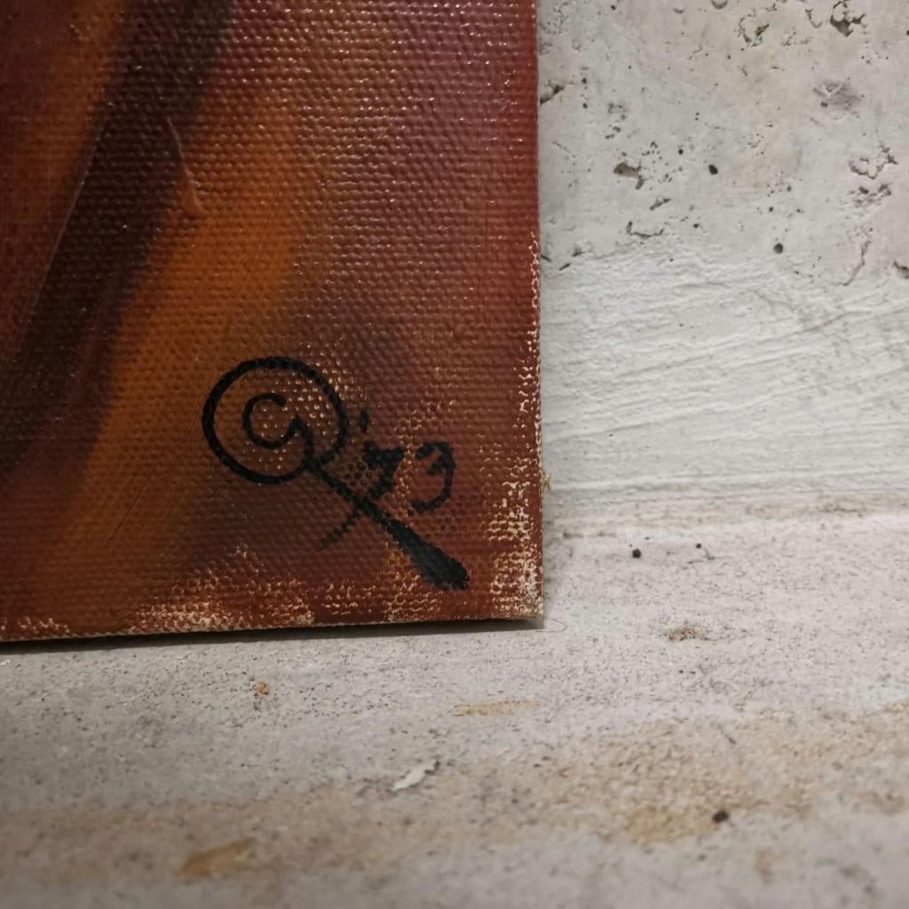 Stilleven met schildersmateriaal (1973) - Geo Rombaut, Ophalen