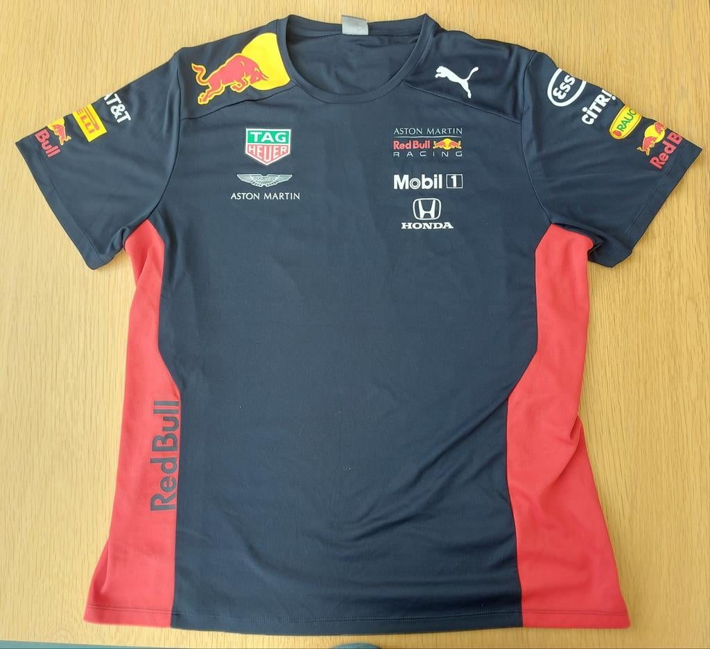 Aston Martin Red Bull Racing Team 2020 T-shirt, Puma, Blauw, Overige maten, Ophalen of Verzenden