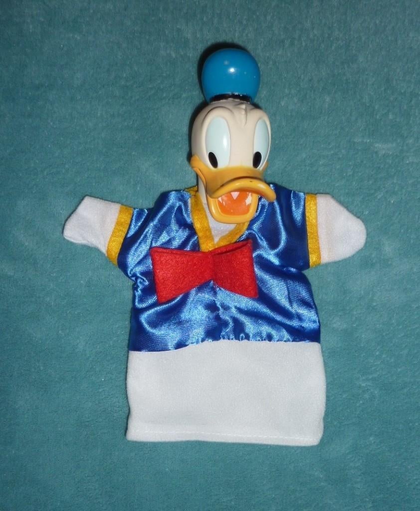 Marionnettes à main - Disney, Enlèvement, Donald Duck, Comme neuf, Autres types