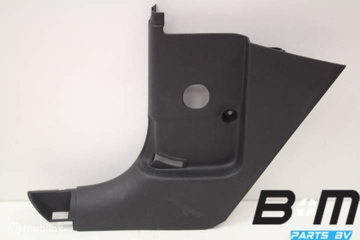 A-stijl bekleding vloer links Audi A1 5 deurs 8X1863483A, Gebruikt