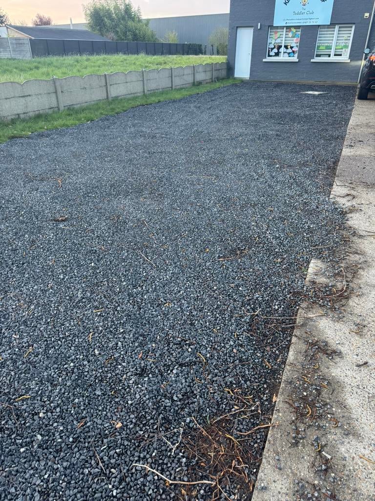 Kiezelstenen voor oprit en tuin