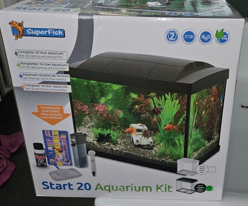 Aquarium Set démarrage, Comme neuf, Enlèvement, Autres types, Superfish