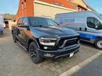 Dodge Ram 2021 5.7 Benzine/LPG Luchtvering lichte vracht, Auto's, Automaat, Parkeersensor, Zwart, Leder