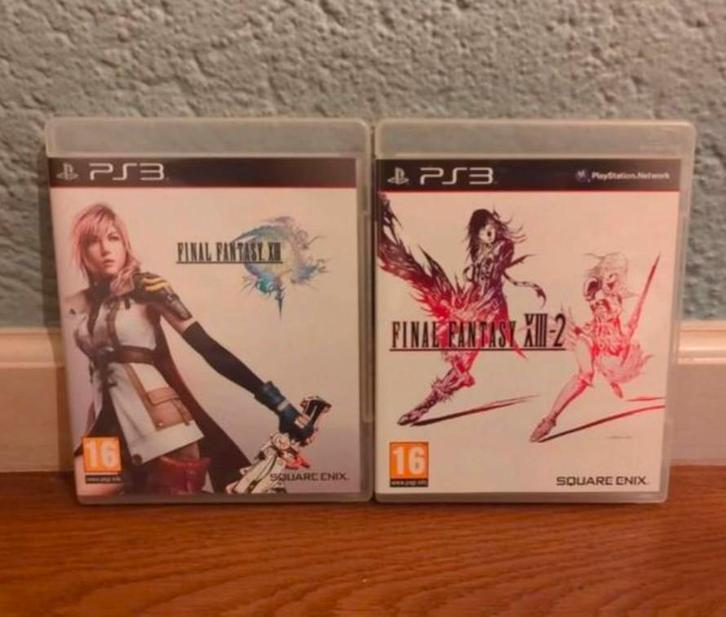Final Fantasy XIII en XIII-2, Games en Spelcomputers, Games | Sony PlayStation 3, Zo goed als nieuw, Avontuur en Actie, 1 speler