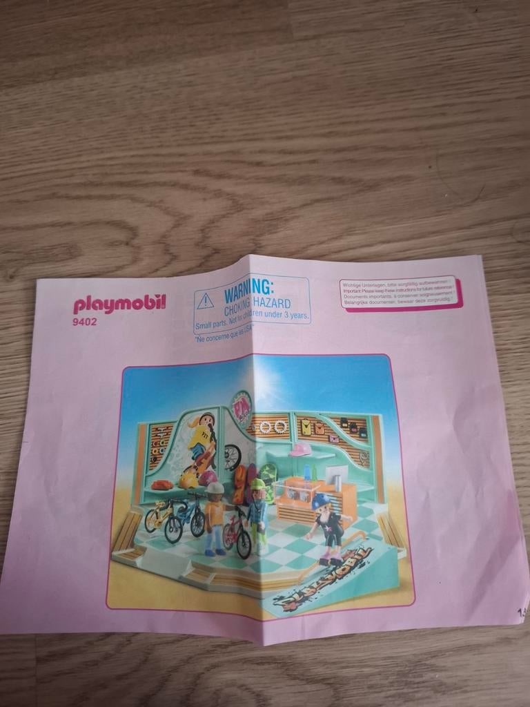 Playmobil skate winkel, Hobby en Vrije tijd, Kaarten | Zelfgemaakt, Ophalen