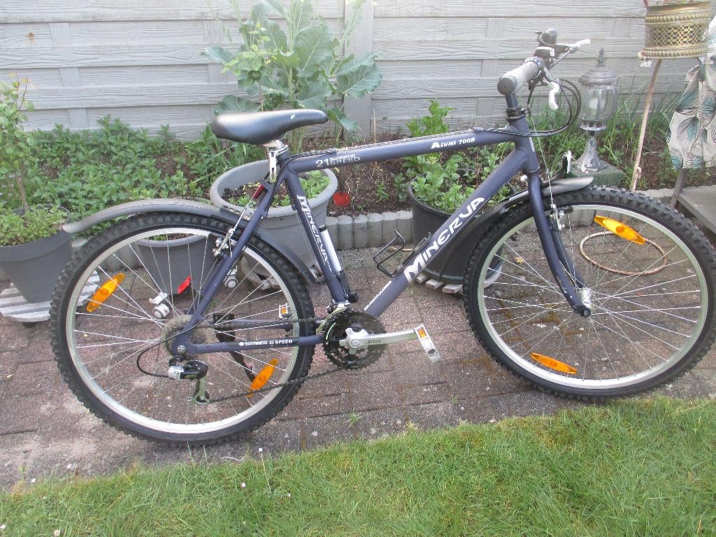 mountenbike minerva,frame 50,21speed,allu-kader, Gebruikt, Heren, 49 tot 53 cm, Ophalen