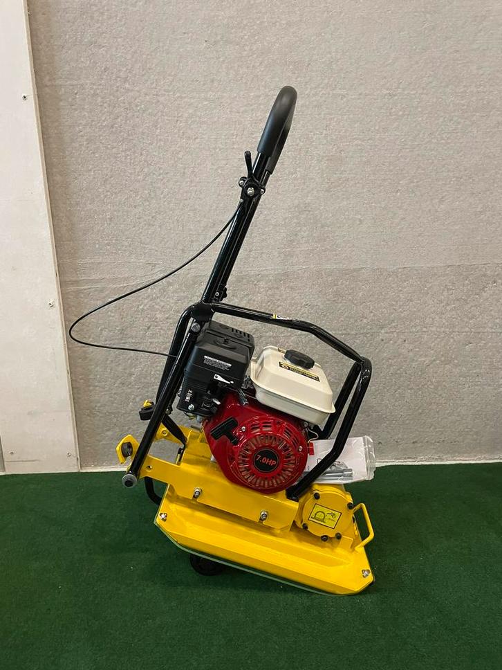 Nieuwe Nürnberg 65KG benzine trilplaat voor stratenmakers, Jardin & Terrasse, Outils à main, Neuf, Enlèvement