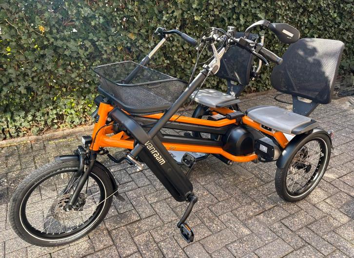 Fun 2 go 2 Van raam duofiets DUBBEL batterij+garantie, Fietsen en Brommers, Overige Fietsen en Brommers, Zo goed als nieuw, Ophalen