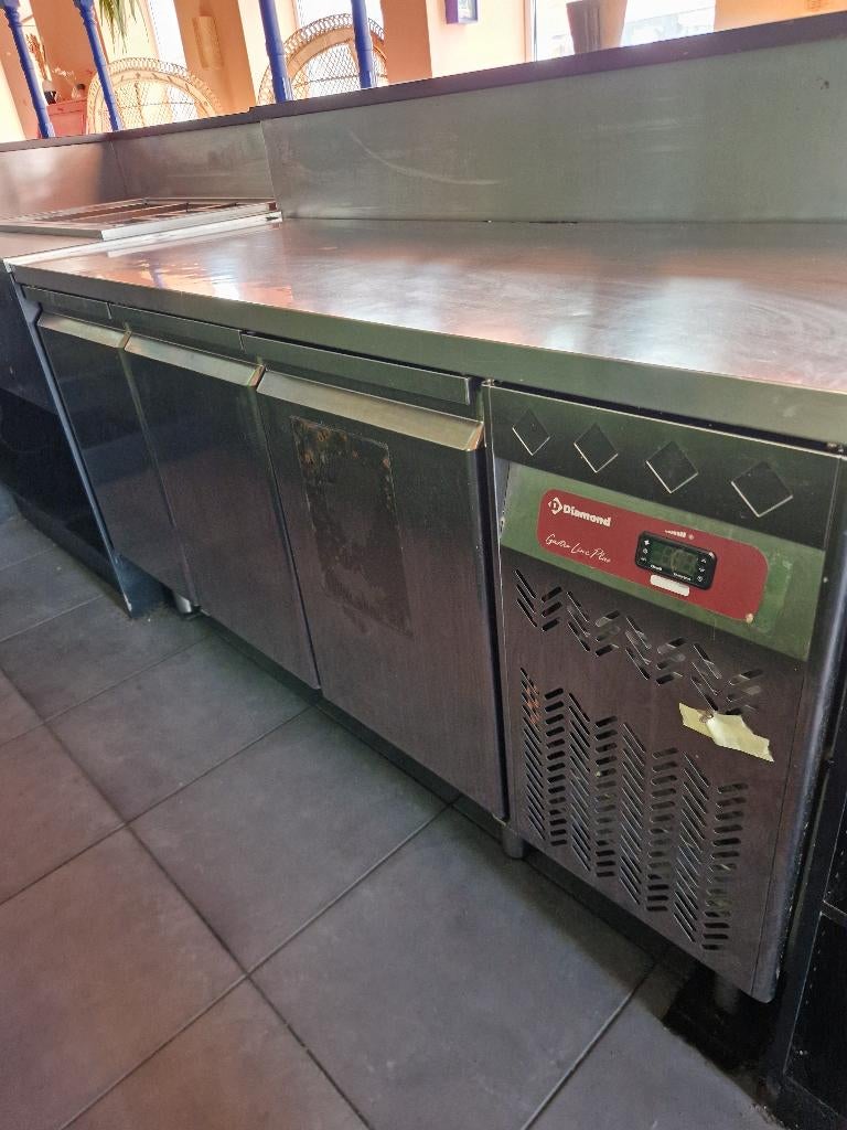 Professionele koelwerkbank Diamond DT178/P9 – Horeca, Ophalen, Gebruikt, Koelen en Vriezen