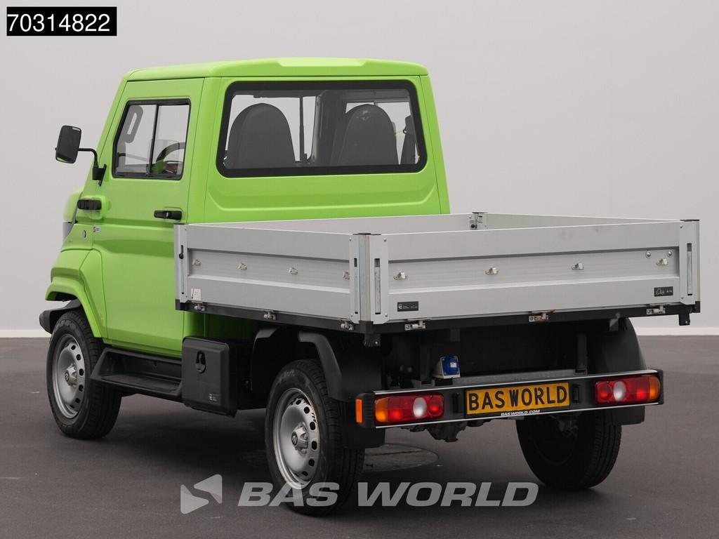 EVUM Motors aCar 4x4 100% Elektrisch 23kWh Open Laadbak Prit, Auto's, Stof, 1500 kg, 26 kW, Te koop