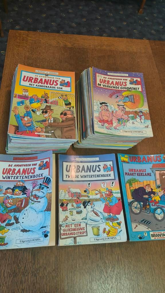 Lot van 70+ Urbanus strips, Gelezen, Europa, Ophalen of Verzenden, Meerdere comics