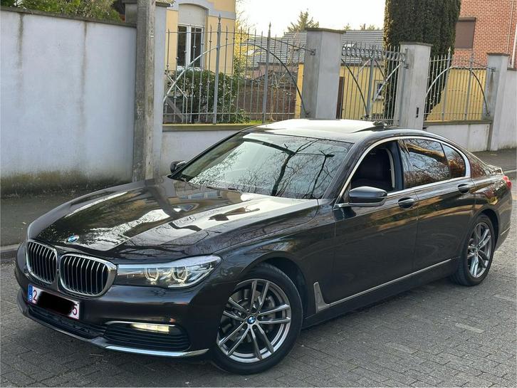 BMW 725 2.0 DIESEL EURO 6C, Autos, BMW, Particulier, Série 7, Caméra 360°, Diesel, Euro 6, Automatique, Brun, Brun, Enlèvement