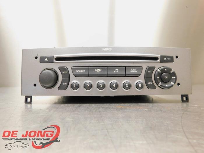 Radio CD Speler van een Peugeot 308, Auto-onderdelen, Elektronica en Kabels, Peugeot, Gebruikt, 3 maanden garantie, Ophalen of Verzenden