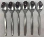 Gero Zilmeta 512 Foxtrot 6x Koffielepel Teelepel 11cm, Huis en Inrichting, Keuken | Bestek, Verzenden, Zo goed als nieuw, Inox of Chroom