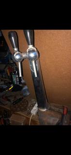 Tapkraan dubbel chroom, Electroménager, Pompes à bière, Enlèvement, Comme neuf