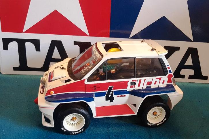 Tamiya Honda City Turbo (WR-02C) #58611 in een Nieuwstaat, Hobby en Vrije tijd, Modelbouw | Radiografisch | Auto's, Zo goed als nieuw