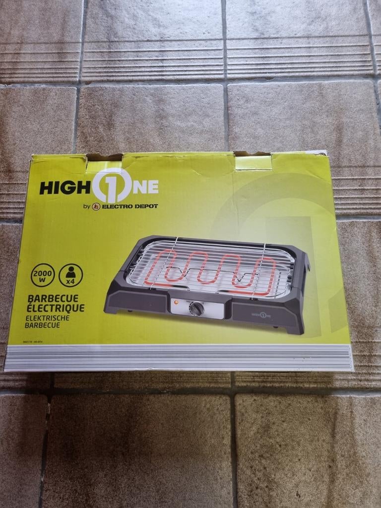 Grille barbecue électrique, Ophalen of Verzenden, Elektrisch