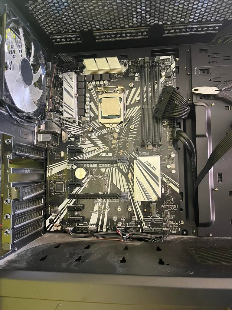 Intel i5-9600KF met be quiet! koeling and Asus Prime Z390-P, Ophalen, Zo goed als nieuw, Intel, DDR4