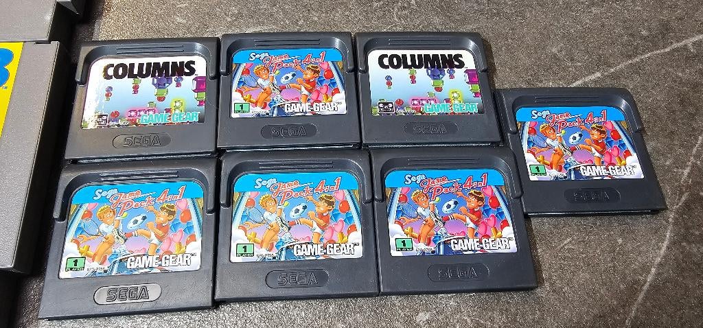 Lot jeux Gamegear, Consoles de jeu & Jeux vidéo, Enlèvement ou Envoi, Utilisé