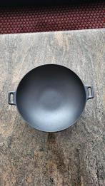 Magnifique poêle à wok en fonte fabriquée en FRANCE, Maison & Meubles, Enlèvement ou Envoi