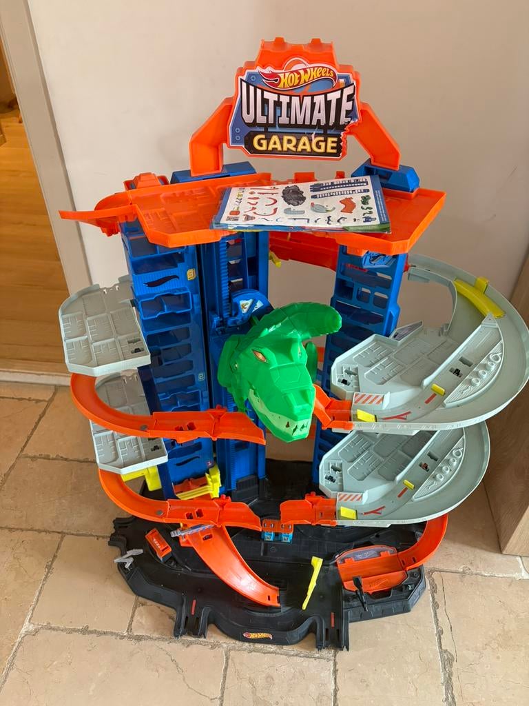 Hot Wheels - ultimate garage, Ophalen, Gebruikt, Racebaan, Hot Wheels
