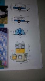 Vouwwagen raclet Jasmin van jaar 2004, Caravans en Kamperen, Vouwwagens, Ophalen, Meerkleurig, Raclet, Aanwezig