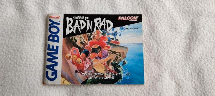 GAMEBOY Classic 1989, MANUEL, Games en Spelcomputers, Games | Nintendo Game Boy, Gebruikt, Ophalen of Verzenden