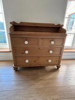 Commode antiek met mooie knoppen, Maison & Meubles, Armoires | Commodes, 25 à 50 cm, Moins de 100 cm, 100 à 150 cm, Enlèvement