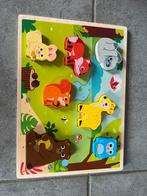 Houten puzzel, Kinderen en Baby's, Speelgoed | Kinderpuzzels, Ophalen, Zo goed als nieuw