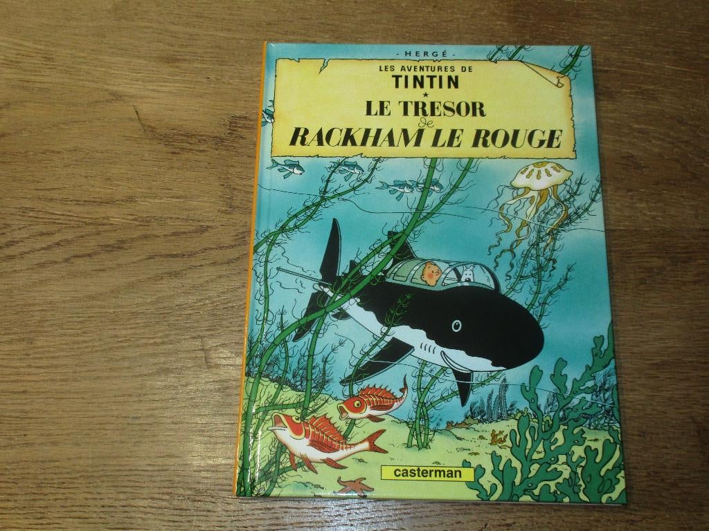 HERGE TINTIN LE TRESOR DE RACKHAM LE ROUGE - MINI ALBUM, Eén stripboek, Nieuw, Ophalen of Verzenden, Herge