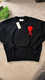AMI Paris sweater — Maat M — Nieuw met label, Maat 48/50 (M), Zwart, Nieuw, Ophalen of Verzenden