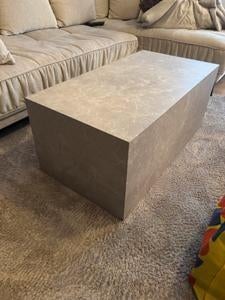 Table basse en travertin Westwing Lesley *livraison incluse, Maison & Meubles, Japandi, Moins de 50 cm, 50 à 100 cm, Comme neuf