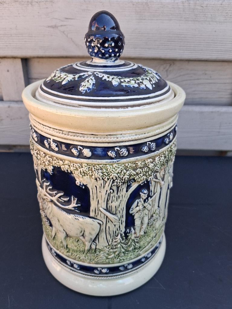 vieux grand pot à tabac fabriqué en Allemagne de l'Ouest, Enlèvement ou Envoi