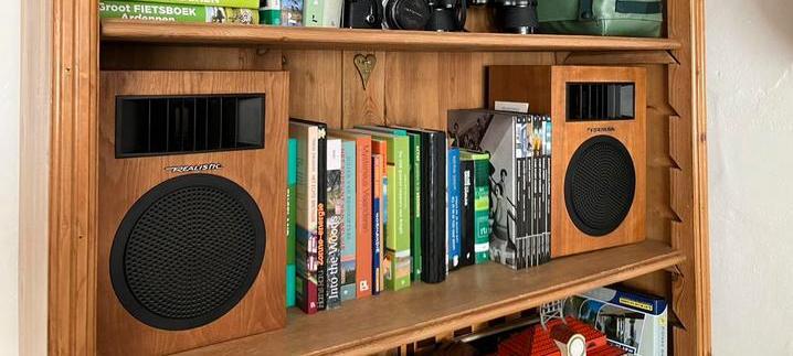 Tandy boekenkastluidsprekers., Antiquités & Art, Curiosités & Brocante, Enlèvement