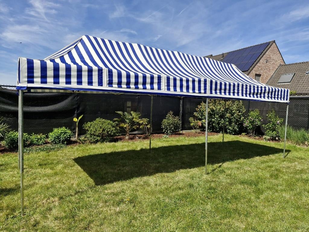 Professionele metalen markttent van 6x2 meter - Vouwtent, Ophalen, Gebruikt, Opvouwbaar, Overige typen