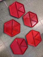 5 Assiettes à fondue, Electroménager, Enlèvement, Utilisé, Accessoires pour fondue