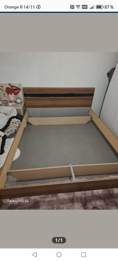 A vendre lit neuf, Maison & Meubles, Chambre à coucher | Lits, Neuf, Deux personnes, 160 cm, 200 cm, Enlèvement