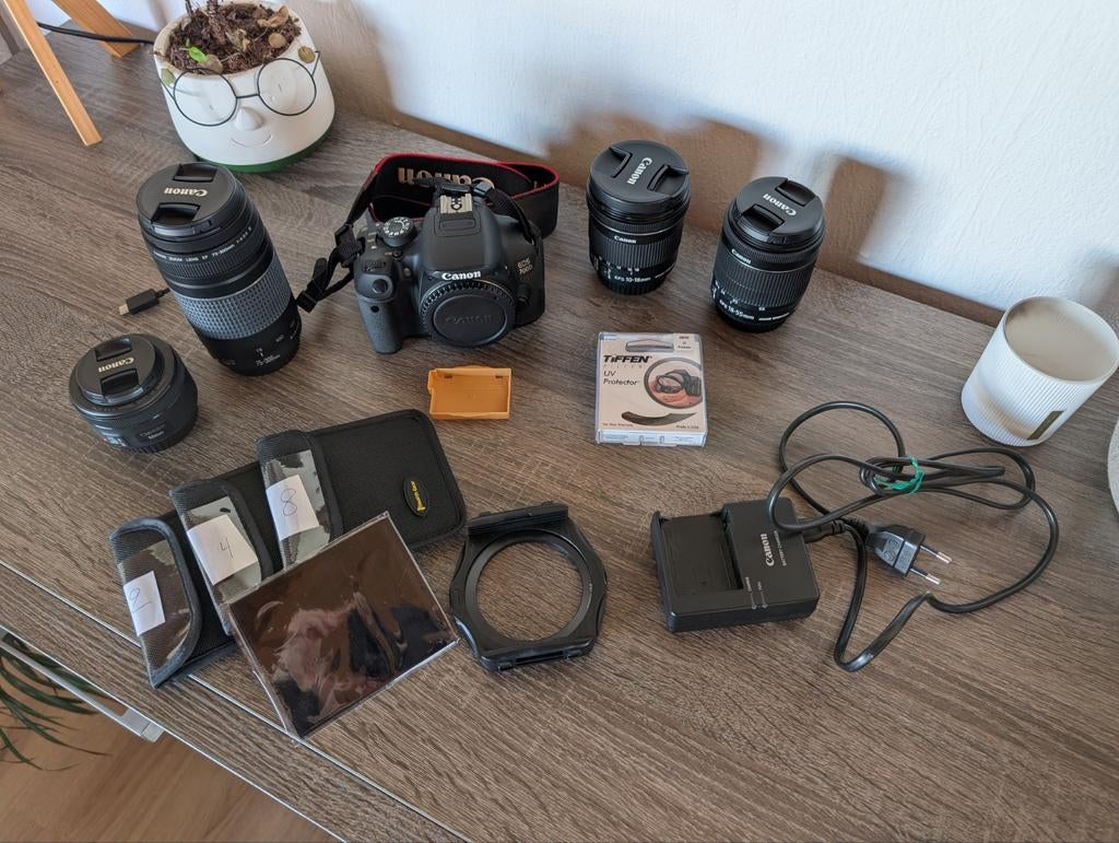 Canon EOS700D + extra's., Enlèvement, Canon