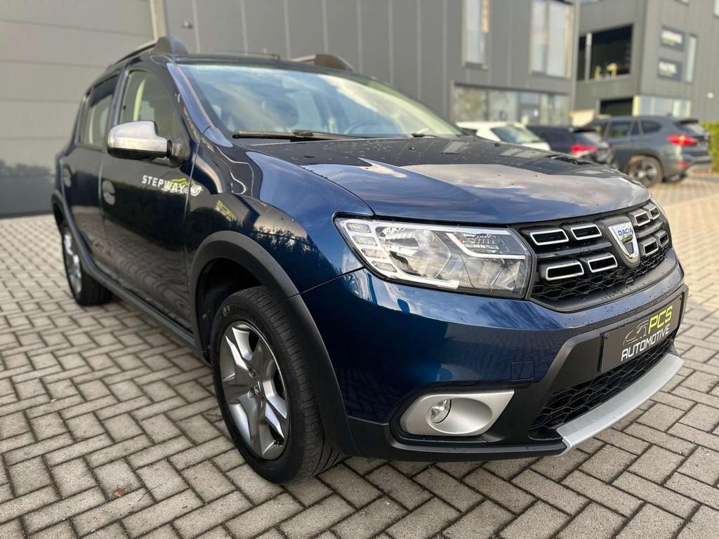 Dacia Sandero Stepway / 1e Eigenaar / 44.000 km / 2019 / Ben, Autos, Dacia, Achat, Euro 6, Entreprise, Noir