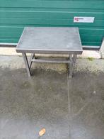 inox bijzettafels voor bij barbecue, Ophalen, Gebruikt
