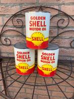 Golden Shell decoratie blikken, Verzamelen, Ophalen of Verzenden, Zo goed als nieuw