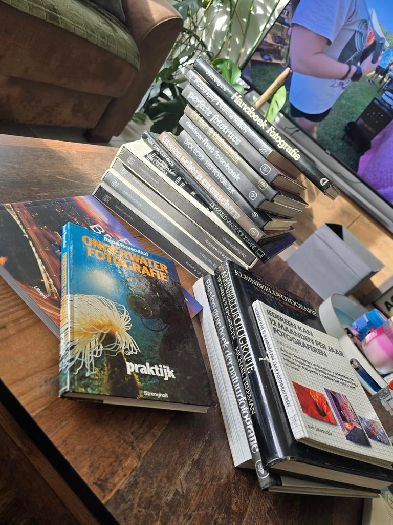 Lot de livres de photographie, manuels de photographie, Antiquités & Art, Enlèvement ou Envoi