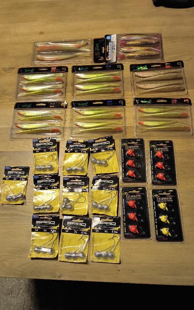 Fox.Spro.kunstaas.jigkoppen., Watersport en Boten, Ophalen, Nieuw, Complete set